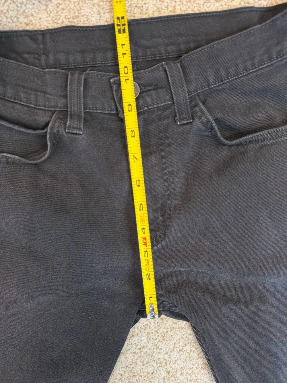 Levi’s 513 Slim Straight Commuter Jeans Black 31x30